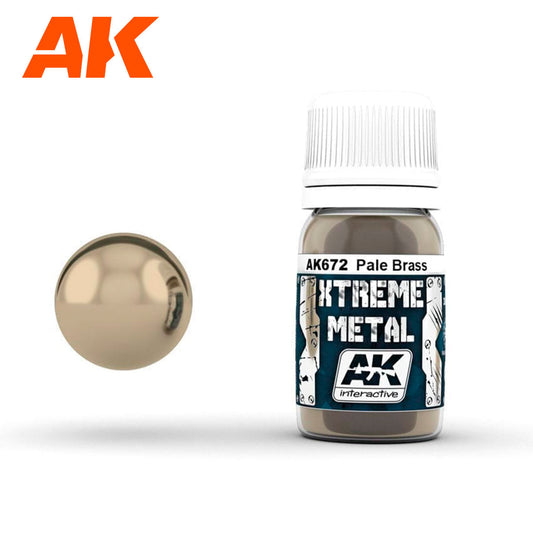 AK Interactive Metallics - Xtreme Metal Pale Brass 30ml