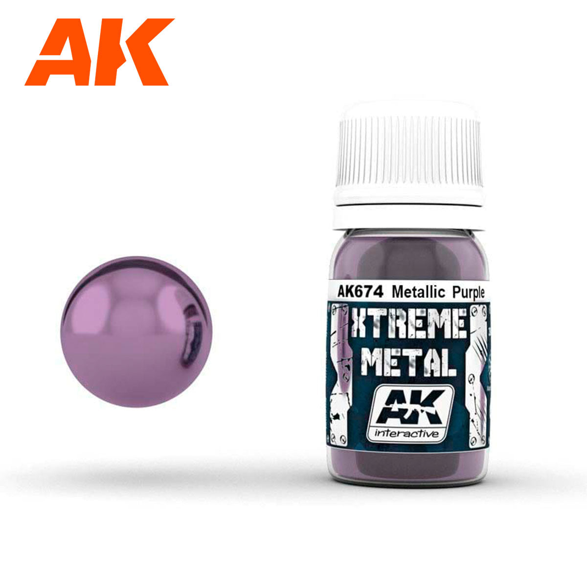 AK Interactive Metallics - Xtreme Metal Metallic Purple 30ml