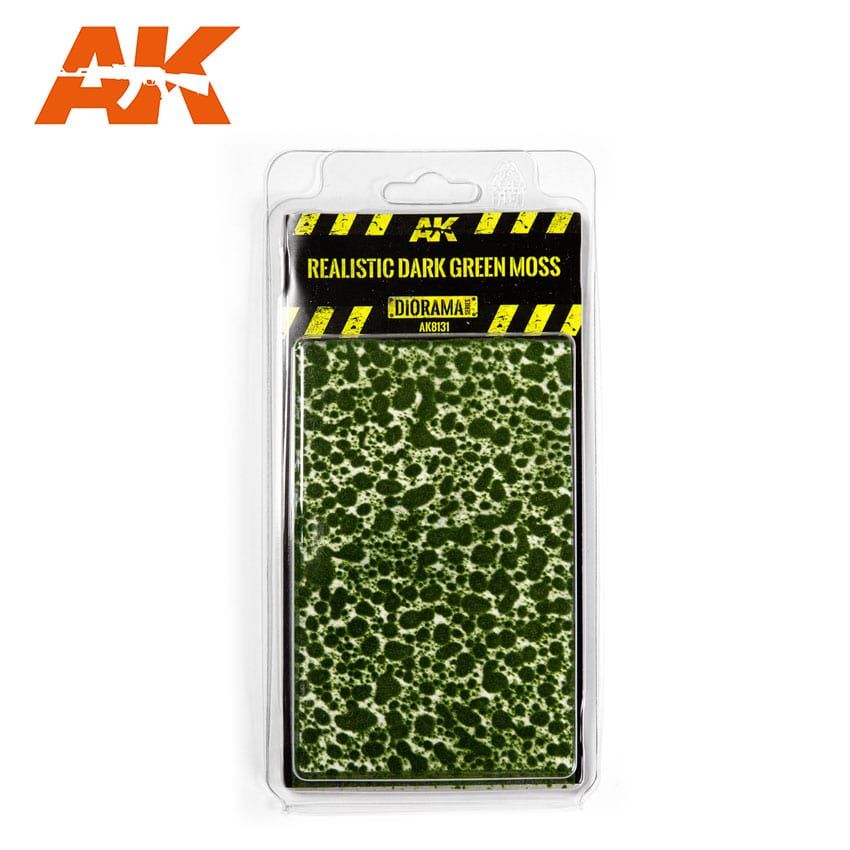 AK Interactive Vegetation - Realistic Dark Green Moss
