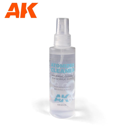 AK Interactive Auxiliaries - Atomizer Cleaner For Acrylic 125Ml