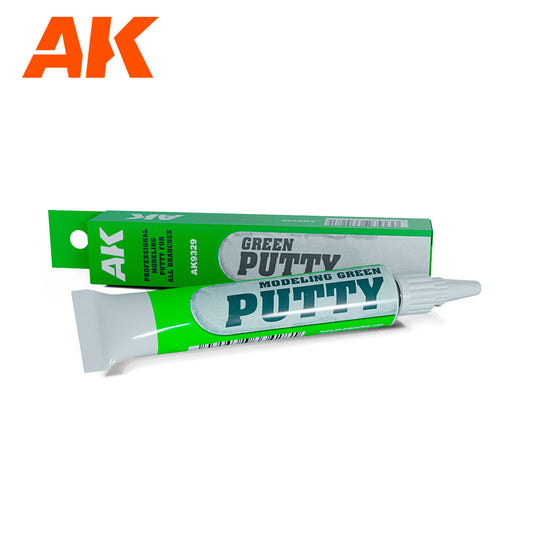 AK Interactive -  Modelling Green Putty - High Quality