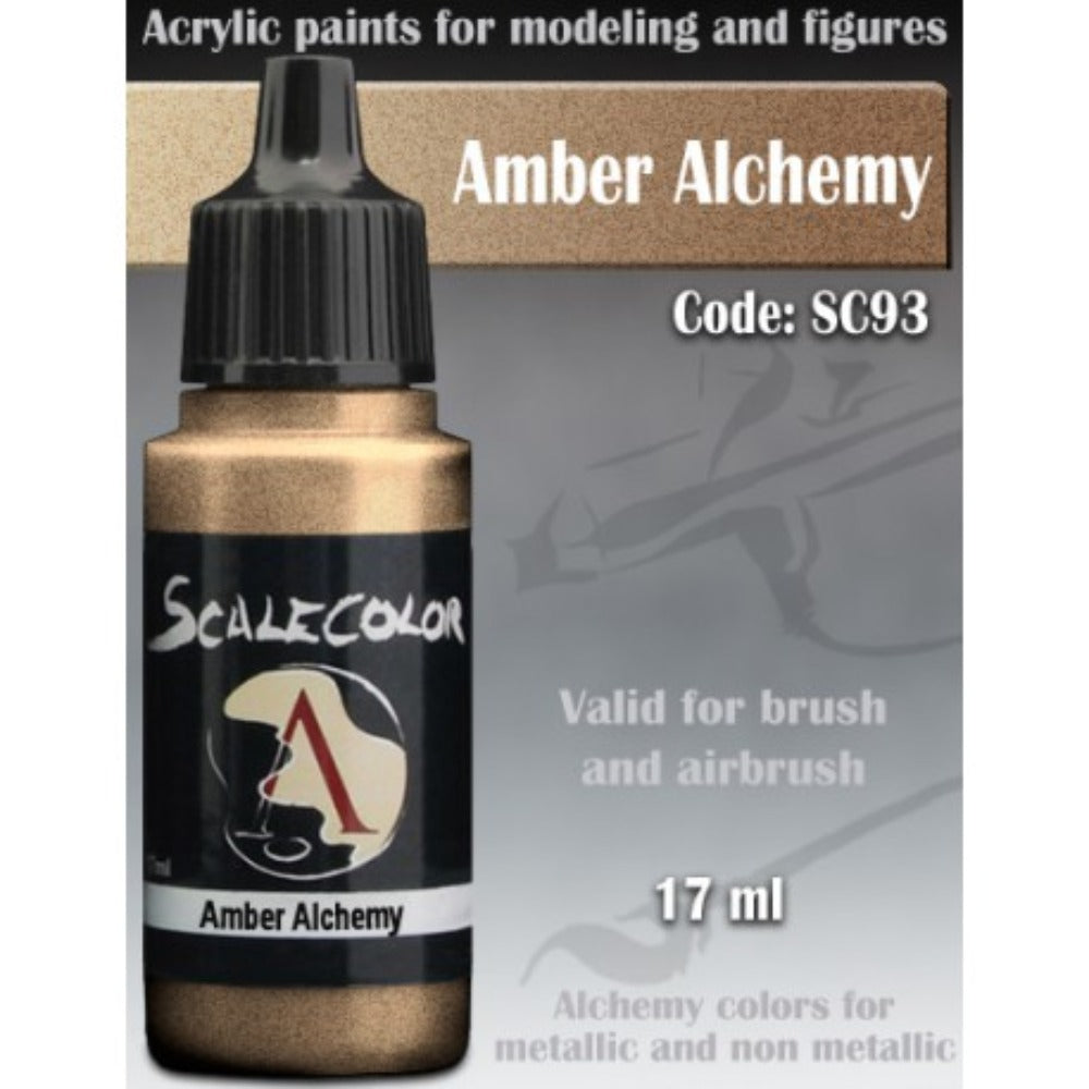 Scale 75 Scale Colour Metal N Alchemy Amber Alchemy 17ml