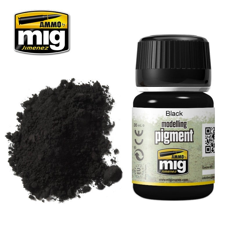 Ammo by MIG Pigments Black 35ml