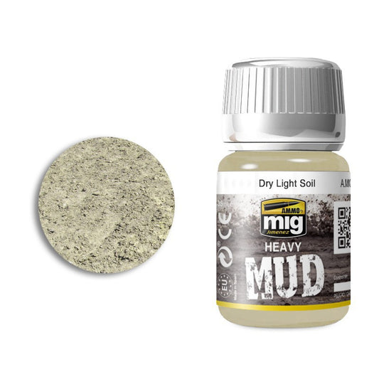 Ammo by MIG Enamel Textures Dry Light Soil 35ml