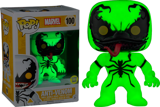 Anti-Venom GITD - Marvel Pop! Vinyl #100 - Ozzie Collectables