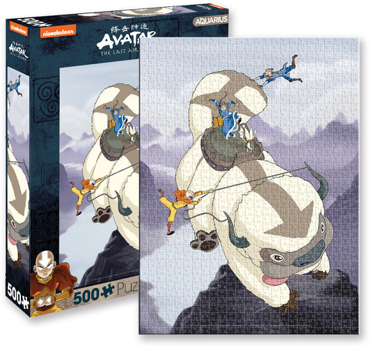 Aquarius Puzzle Avatar the Last Airbender Appa and Gang Puzzle 500 pieces