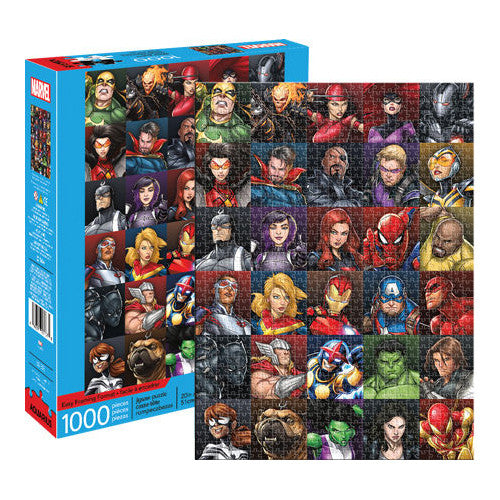 Aquarius Puzzle Marvel Heroes Collage Puzzle 1,000 pieces
