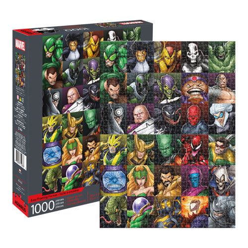 Aquarius Puzzle Marvel Villains Collage Puzzle 1,000 pieces