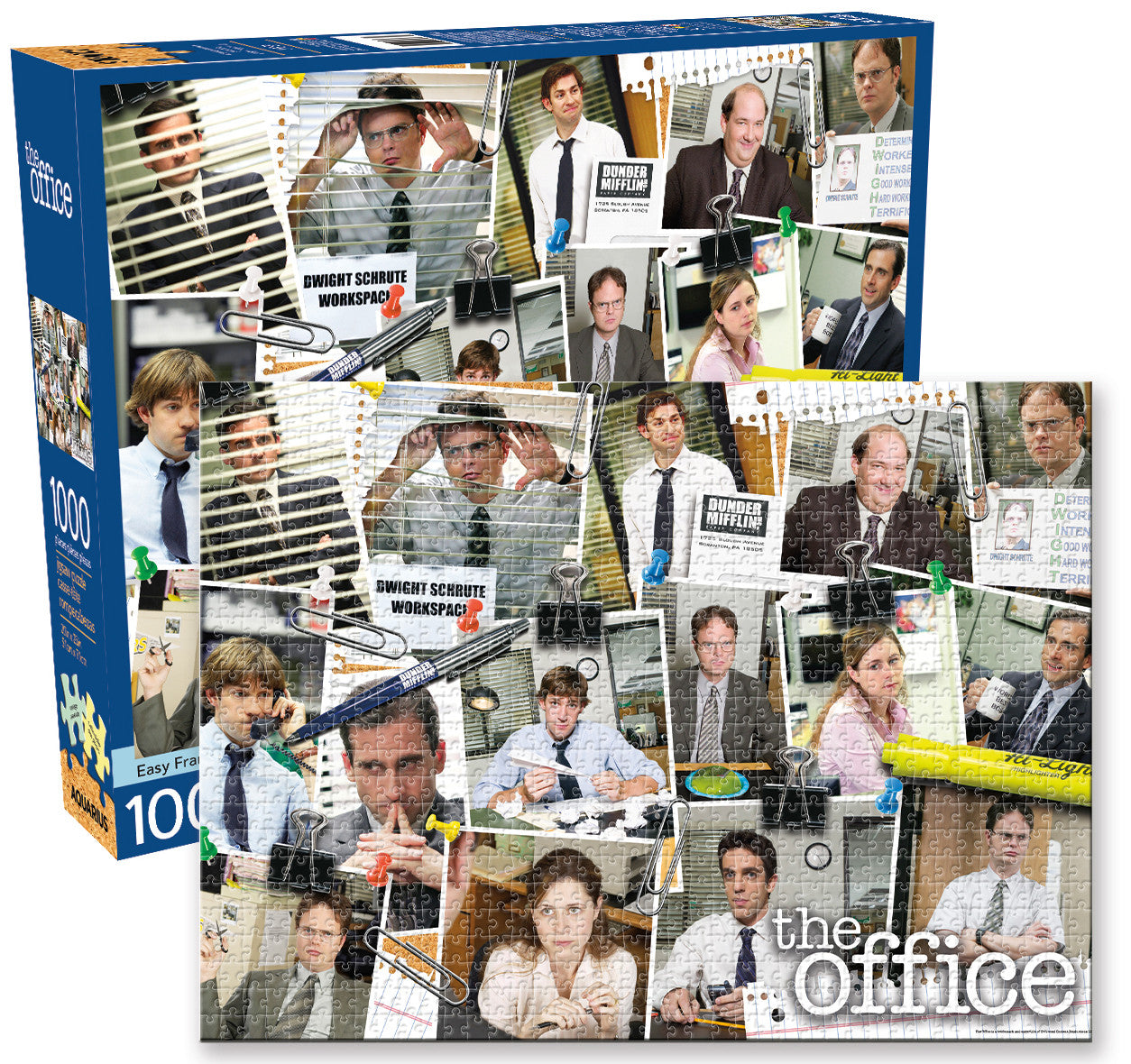 Aquarius Puzzle The Office Cast Puzzle 1,000 pieces