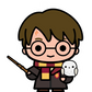 Harry Potter Air Freshener Harry & Hedwig