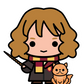 Harry Potter Air Freshener Hermione & Crookshanks