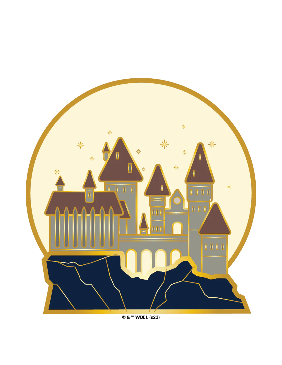 Harry Potter Car Air Freshener Hogwarts Castle