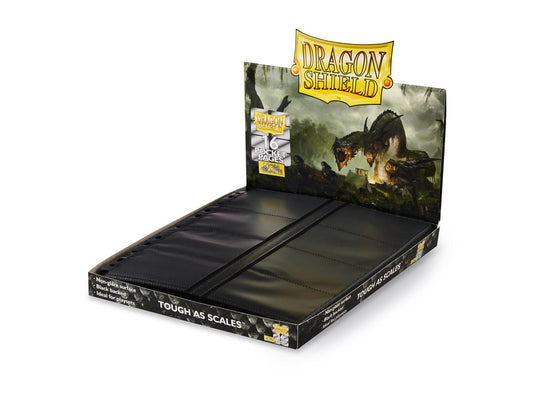Dragon Shield 16 Pocket Pages Non Glare Center Loader DISPLAY (50) - Ozzie Collectables