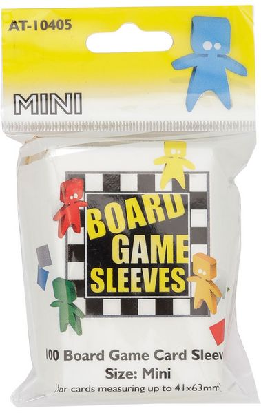 Sleeves Dragon Shield Board Game Clear Mini (41x63mm) - Ozzie Collectables
