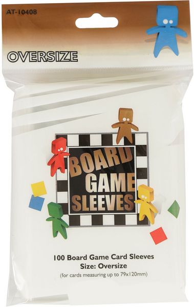 Sleeves Dragon Shield Board Game Clear Oversize (82x124mm) - Ozzie Collectables