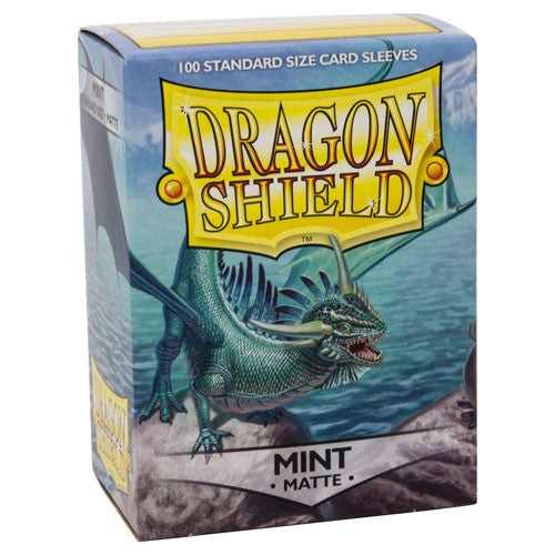 Sleeves - Dragon Shield - Box 100 - Mint MATTE - Ozzie Collectables