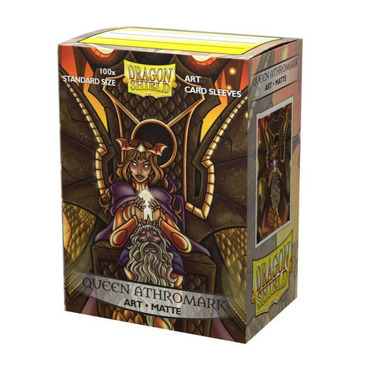 Sleeves - Dragon Shield - Box 100 - MATTE Art - Queen Athromark - Ozzie Collectables