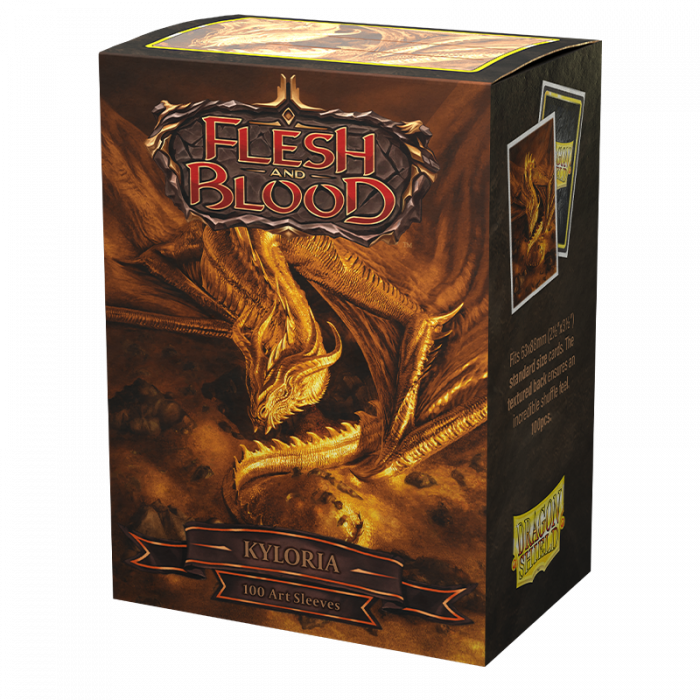 Sleeves - Dragon Shield - Box 100 - Matte Art - Flesh and Blood Kyloria