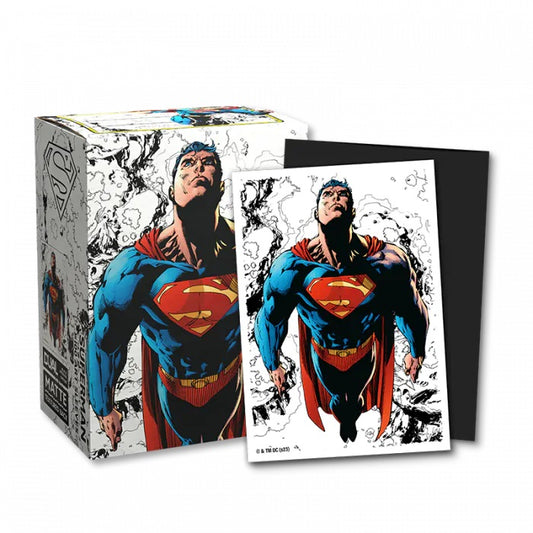 Sleeves - Dragon Shield - Box 100 - MATTE Art - Superman Core (Full Color Variant)
