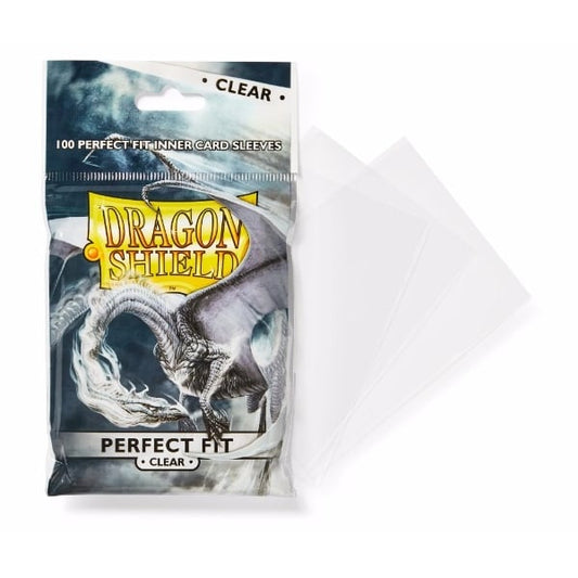 Sleeves – Dragon Shield Perfect Fit 100/pack Clear