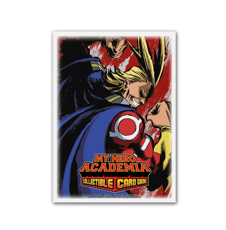 Sleeves - Dragon Shield - Box 100 - MATTE Art - My Hero Academia All Might Flex