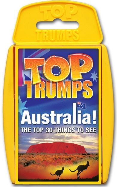 Australia - Top 30 Things to See Top Trumps