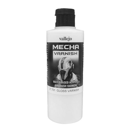 Vallejo Mecha Colour Gloss Varnish 200ml - Ozzie Collectables