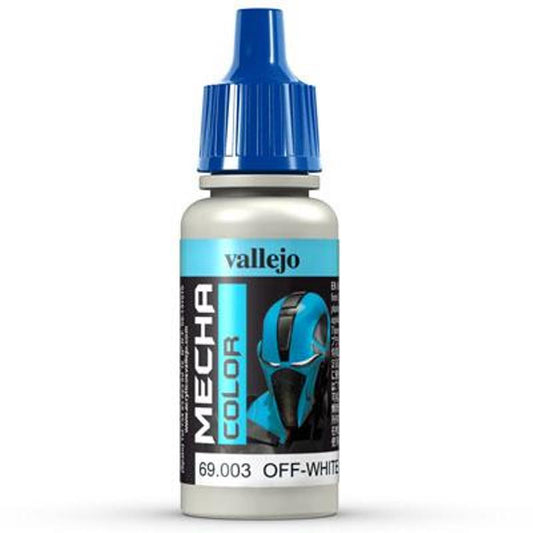 Vallejo Mecha Colour Offwhite 17ml Acrylic Paint - Ozzie Collectables