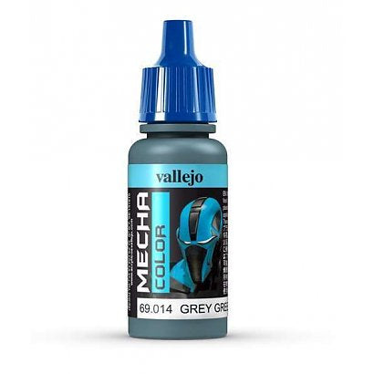 Vallejo Mecha Colour Grey Green 17ml Acrylic Paint - Ozzie Collectables