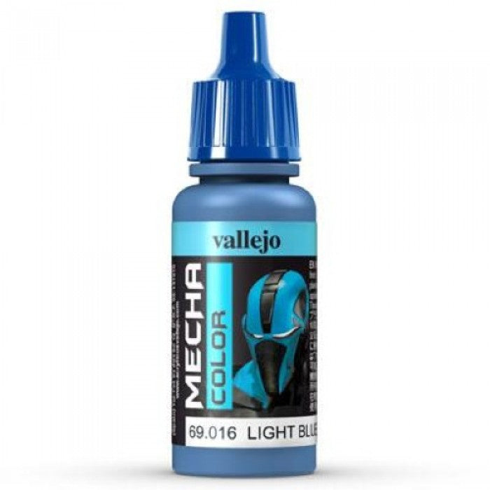Vallejo Mecha Colour Light Blue 17ml Acrylic Paint - Ozzie Collectables