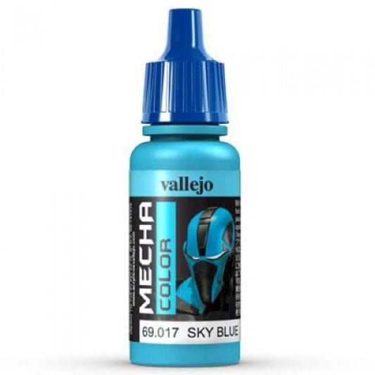 Vallejo Mecha Colour Sky Blue 17ml Acrylic Paint - Ozzie Collectables