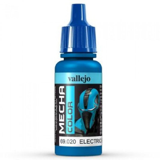 Vallejo Mecha Colour Electric Blue 17ml Acrylic Paint - Ozzie Collectables