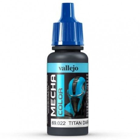 Vallejo Mecha Colour Titan Dark Blue 17ml Acrylic Paint - Ozzie Collectables