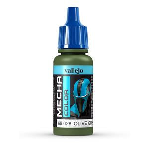 Vallejo Mecha Colour Olive Green 17ml Acrylic Paint - Ozzie Collectables
