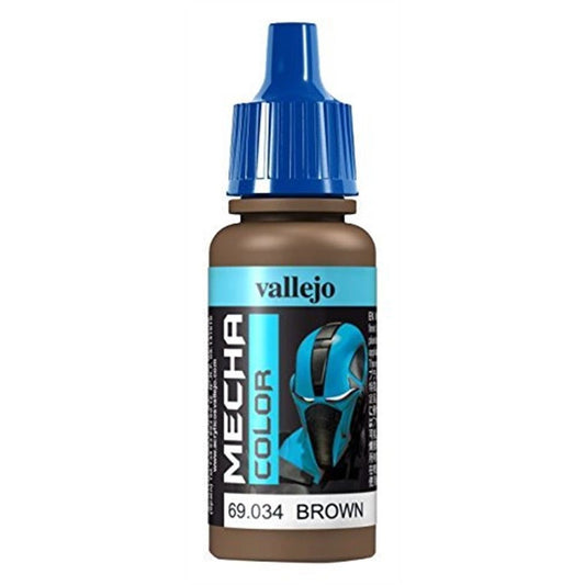 Vallejo Mecha Colour Brown 17ml Acrylic Paint - Ozzie Collectables