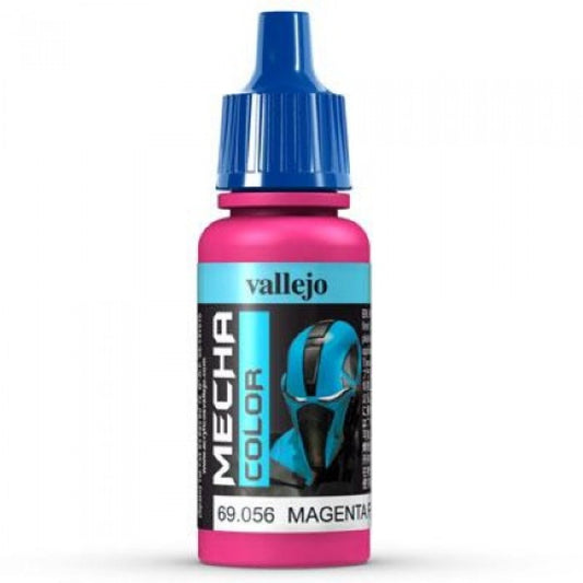 Vallejo Mecha Colour Magenta Fluorescent 17ml Acrylic Paint - Ozzie Collectables