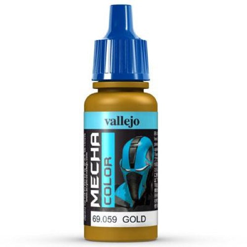 Vallejo Mecha Colour Gold 17ml Acrylic Paint - Ozzie Collectables