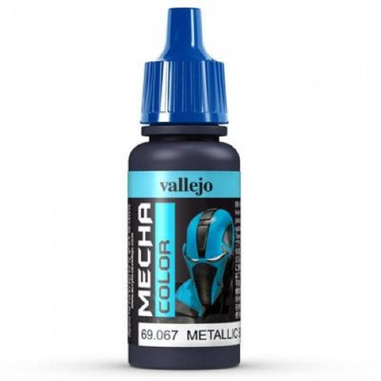 Vallejo Mecha Colour Metallic Blue 17ml Acrylic Paint - Ozzie Collectables
