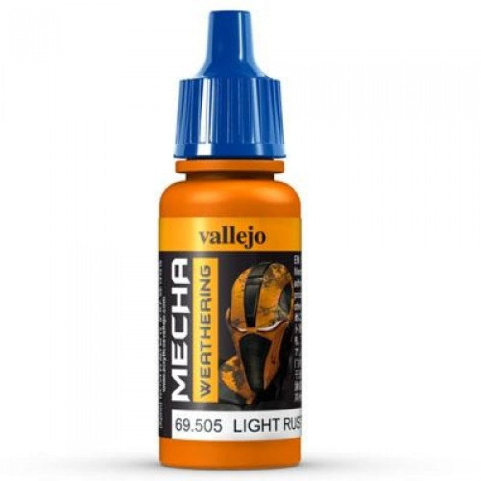 Vallejo Mecha Colour Light Rust Wash 17ml Acrylic Paint - Ozzie Collectables