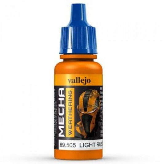 Vallejo Mecha Colour Light Rust Wash 17ml Acrylic Paint - Ozzie Collectables