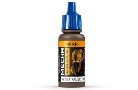 Vallejo Mecha Colour Oiled Earth Wash 17ml Acrylic Paint - Ozzie Collectables