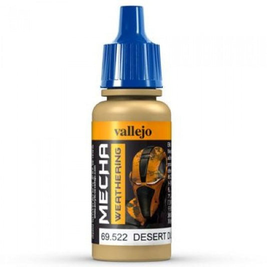 Vallejo Mecha Colour Desert Dust Wash 17ml Acrylic Paint - Ozzie Collectables