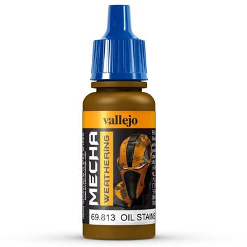 Vallejo Mecha Colour Oil Stains (Gloss) 17ml Acrylic Paint - Ozzie Collectables