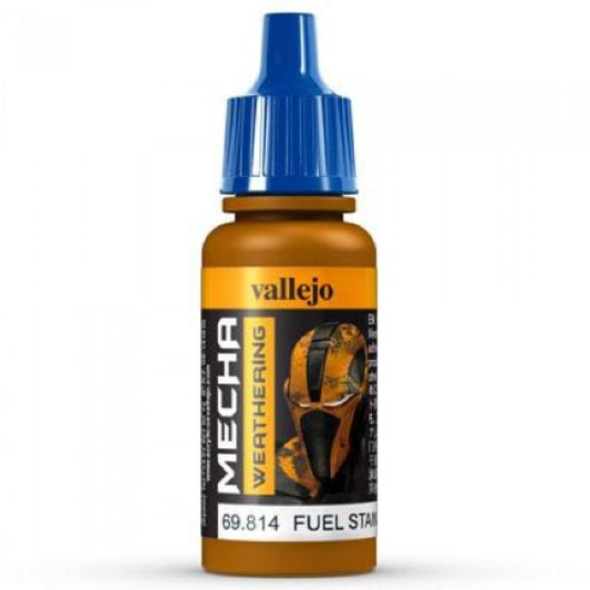 Vallejo Mecha Colour Fuel Stains (Gloss) 17ml Acrylic Paint - Ozzie Collectables