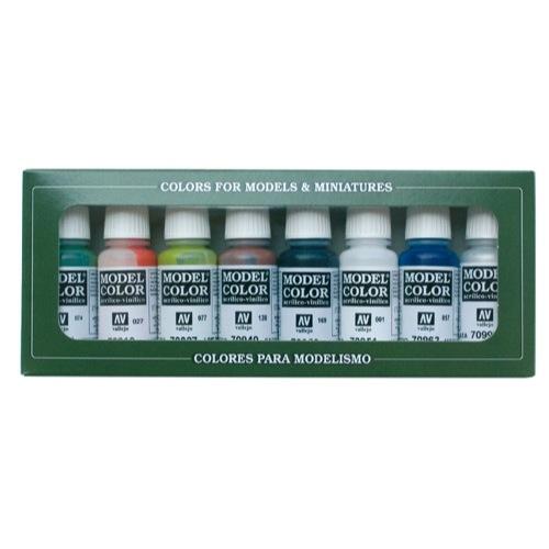 Vallejo Model Colour Building Set 8 Colour Set - Ozzie Collectables