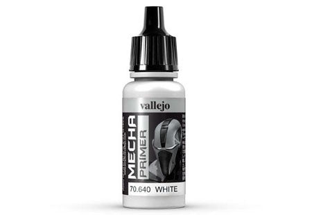 Vallejo Mecha Colour White Primer 17ml - Ozzie Collectables