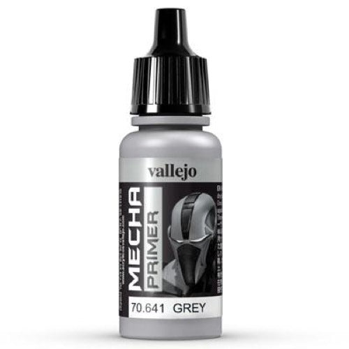 Vallejo Mecha Colour Grey Primer 17ml - Ozzie Collectables