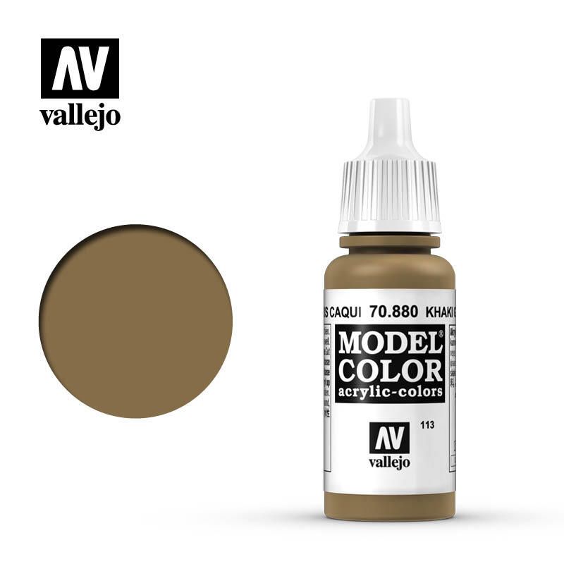 Vallejo Model Colour - Khaki Grey 17 ml
