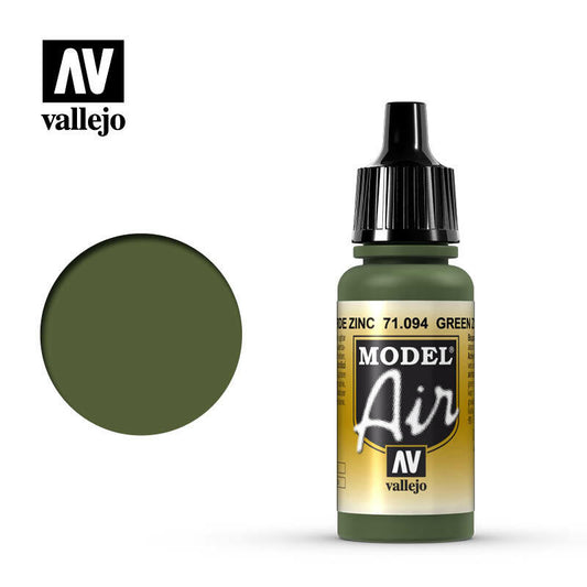 Vallejo Model Air - Green Zinc Chromate 17 ml