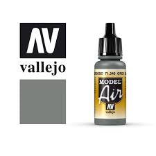 Vallejo Model Air Grey Green 17ml Acrylic Paint - Ozzie Collectables